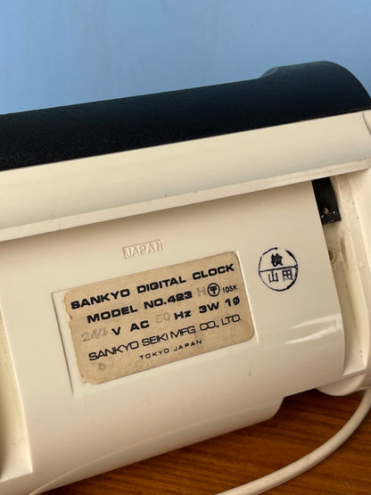 Sankyo Digi Glow roll clock