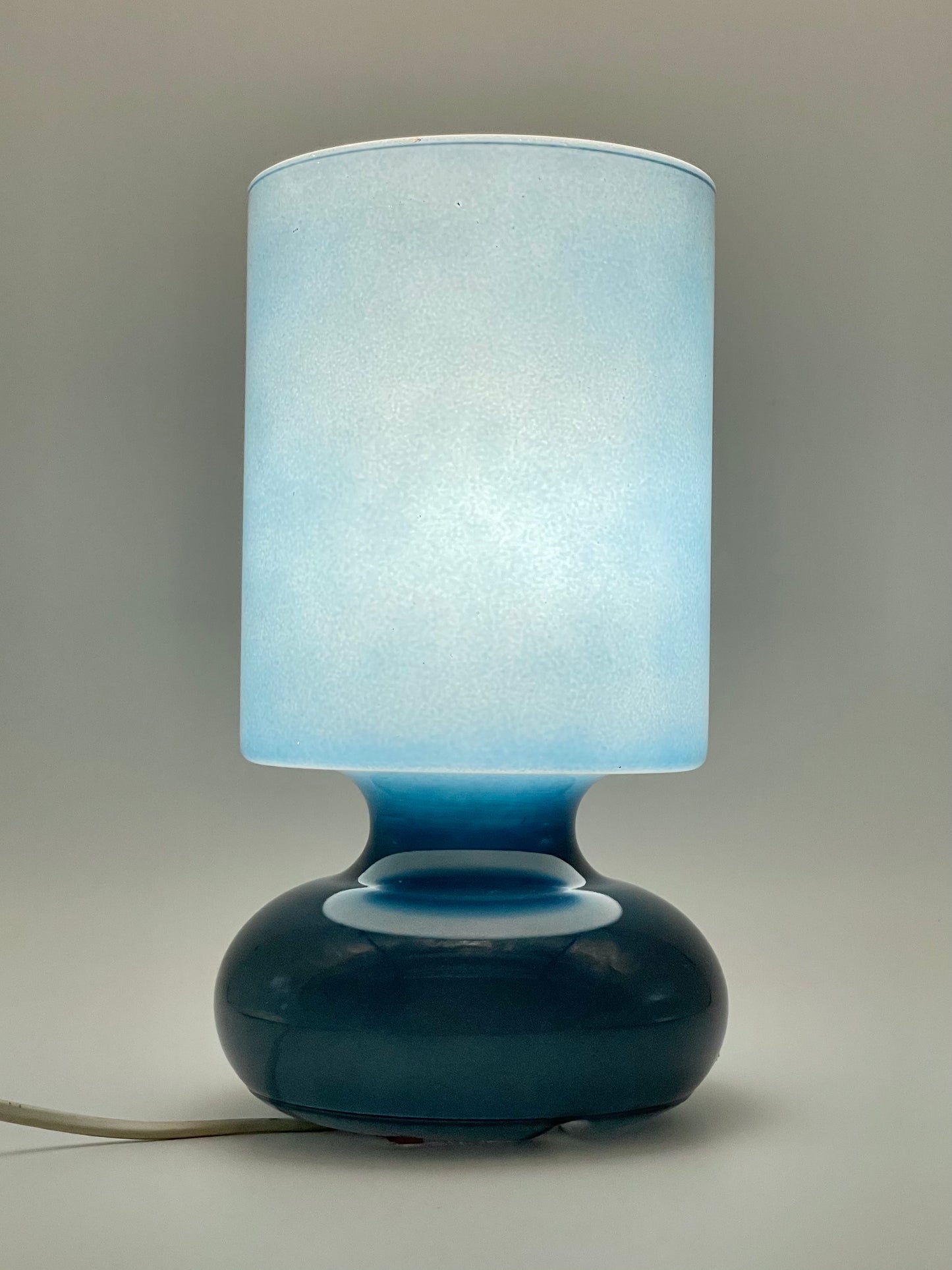 Teal blue mushroom Lykta lamp