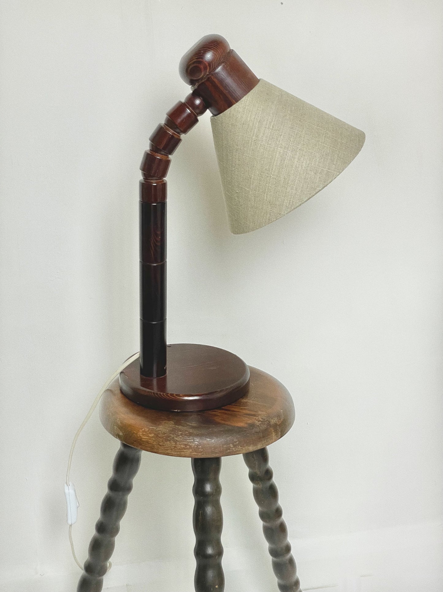 Solbacken wooden lamp