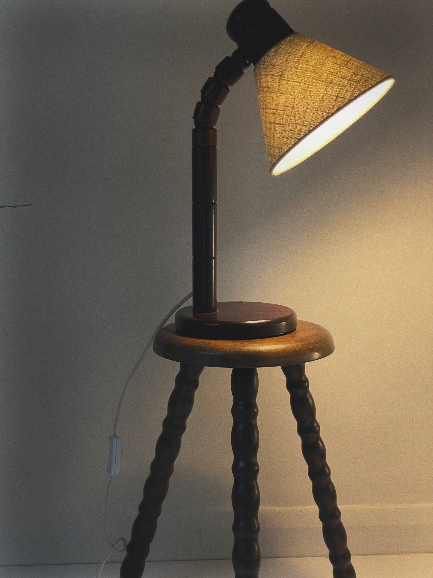 Solbacken wooden lamp