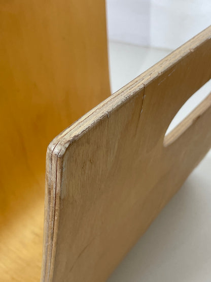 Bent wood 'Alvar Aalto' style coffee table