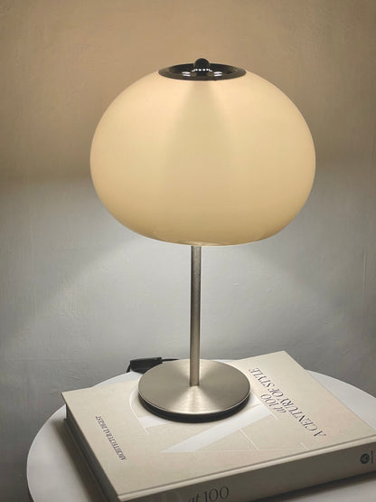 Greige Guzzini style lamp