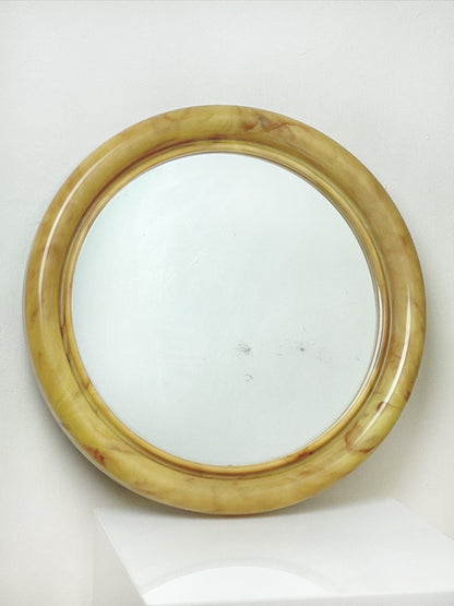 70’s marbled mirror