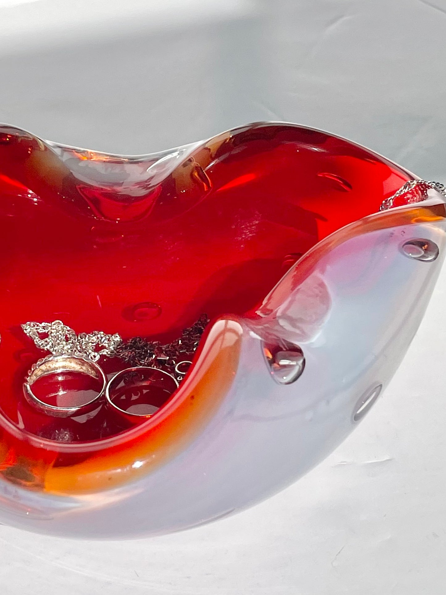 Murano sommerso archimede dish